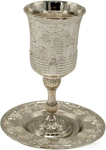 Tasse assiette métal - tasse, en