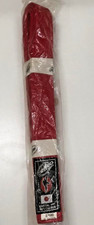 ceinture de karaté art martial EFFEA rouge 180 cm taille 5