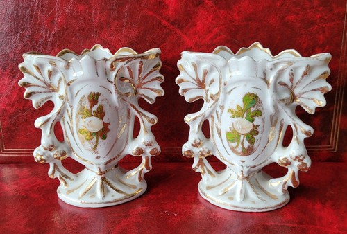 Paire vases église en - paire, d'église