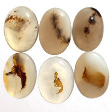 Lot de 6 pierres précieuses