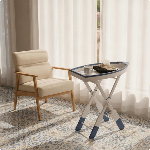 Table forme bateau peu - table,