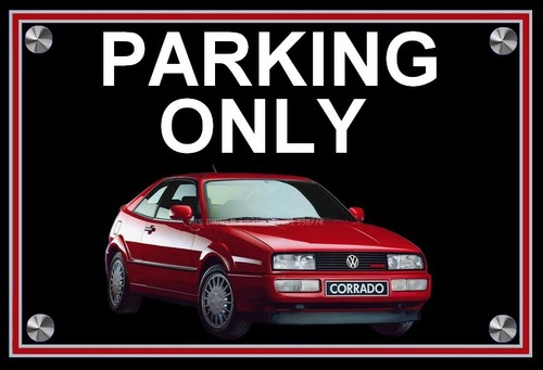 Plaque parking only - ",