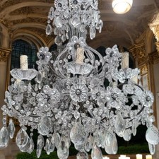 Lustre classique en cristal 8