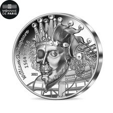 [#475239] France, 20 Euro, 2022, L'ART ET LA PLUME - WILLIAM SHAKESPEARE, MS