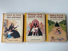 3 livres Comtesse de Ségur : évangile bible d'une grand-mère / Actes des apôtres