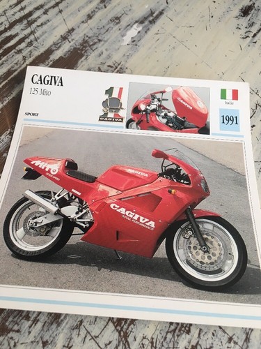 Cagiva mito 125 1991 - 125, carte
