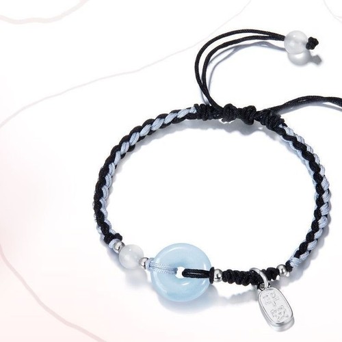 Ensemble bracelet nœud - , bleu