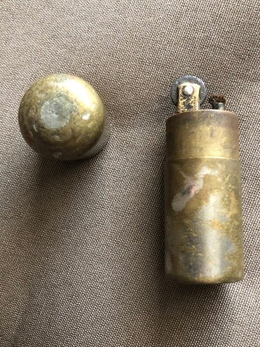 Trench art briquet - trench, poilu