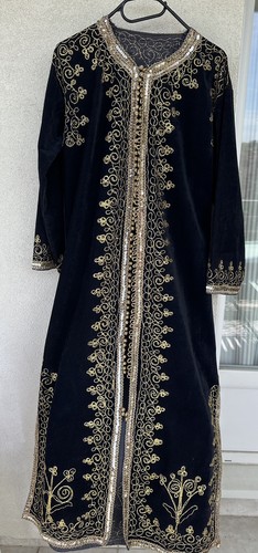 Vintage caftan 1960s - vintage, navy