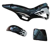 Carénage Kit Noir Blanc Mini Croix 49 Ccm Dirt Bike HMParts Envoi Express
