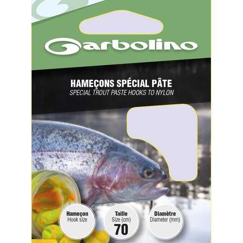 Hameçons montés garbolino - hameçons,