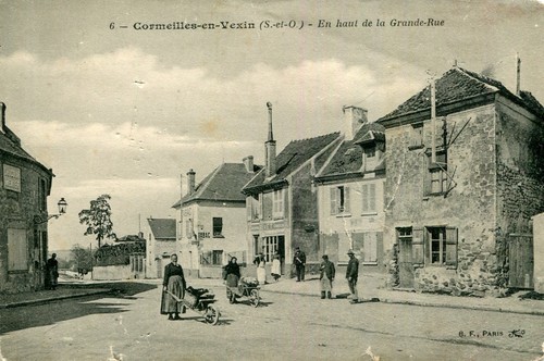 Carte cormeilles vexin en - carte,