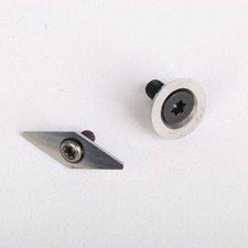 Inserts lames porte tour outil 10 pièces/ensemble carbure travail des métaux a