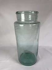 Ancien Grand Vase en Verre Souflé  18em de la Forêt de Gresigne