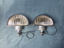 RARE Lot de 2 phares additionnels anti brouillard CARELLO demi lune