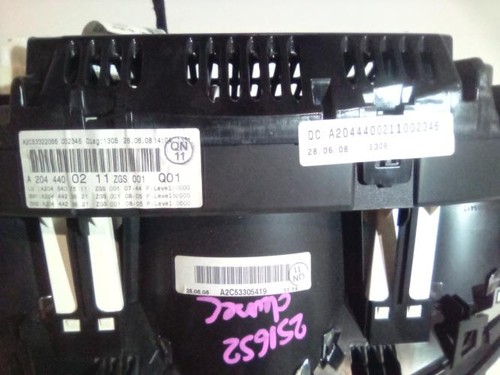 Compteur mercedes classe 204 - compteur,