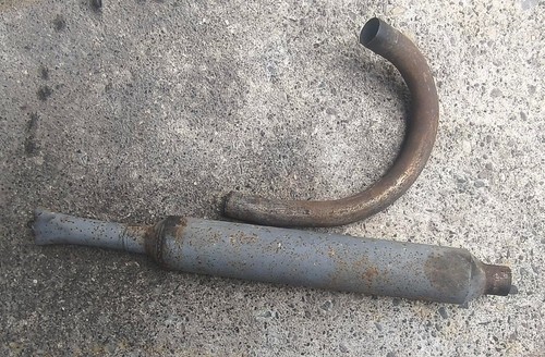 Tube echappement - tube, +