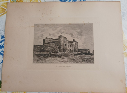 Ancienne eau forte lucien - ancienne,