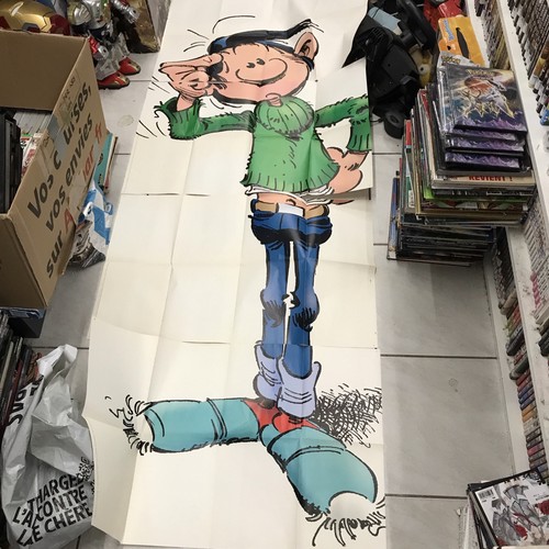 Poster geant gaston lagaffe - geant,