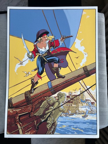 Marini sérigraphie affiche - sÉrigraphie,