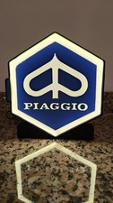 Enseigne lumineuse piaggio led - enseigne,
