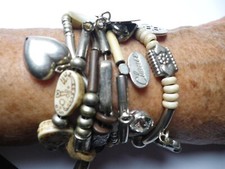 Reminiscence bracelet 6 rangs