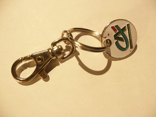 Porte cle clef jeton - cle,
