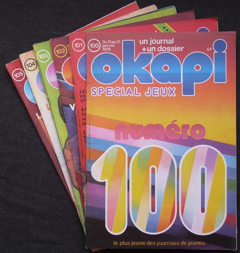 Revues okapi janvier 1976 - revues,