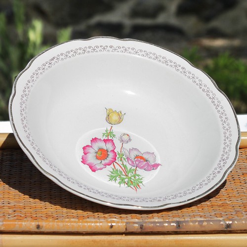 Saladier plat digoin - plat,