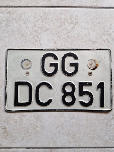 Plaque immatriculation - plaque, d'immatriculation