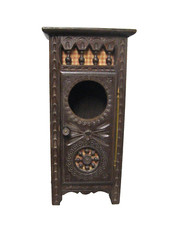 Meuble de poupée XIXe. Meuble breton. Jouet ancien.