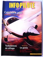 INFO-PILOTE n°541 du 04/2001; Columbia 300/ Le Gonio/ Turbulences de sillage
