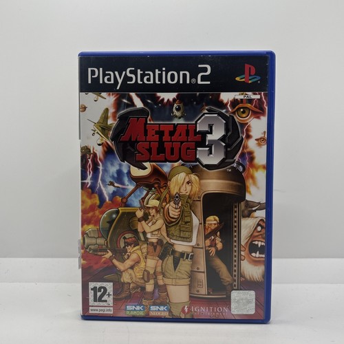 Jeu metal slug - complet, ps2
