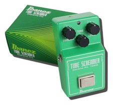 Pédale d'overdrive Ibanez TS808 TUBE SCREAMER 6476 testée et fonctionnelle