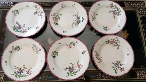 Assiettes plate - 6,