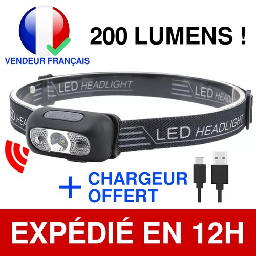 Lampe torche frontale led - frontale,