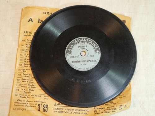 Rare petit disque - disque, ancien