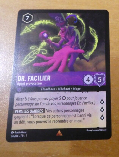 Lorcana trading card game - card,