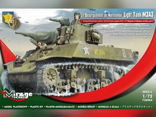 Mirage hobby light tank m3a3 - light,