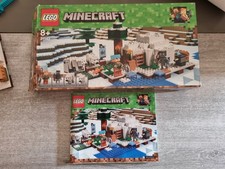 lego minecraft 21142 igloo  occasion,bien lire la description