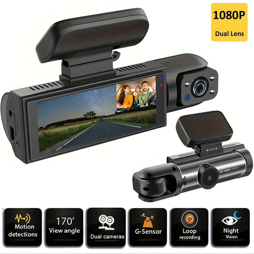 Dashcam voiture double - dashcam,