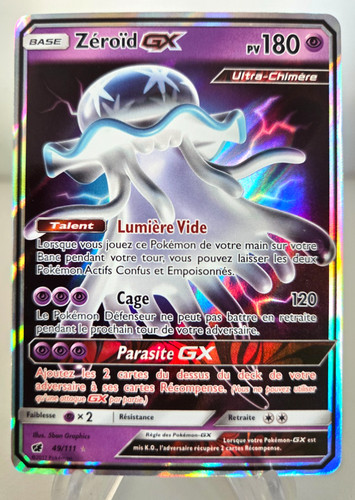 Carte pokémon zéroid - pokémon,