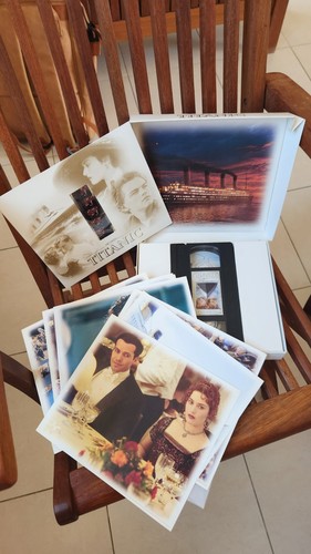 Coffret vhs collector titanic - coffret,