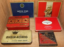6 boites cigarettes