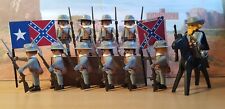 Playmobil western sudiste  régiment d'infanterie du Texas