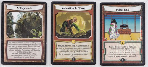 L5r lot cartes - rares,