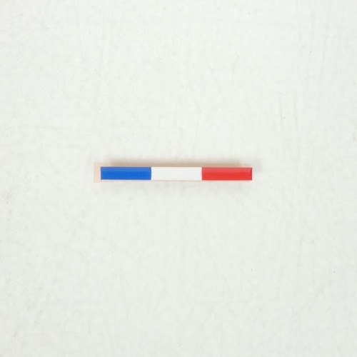 Autocollant bleu blanc rouge