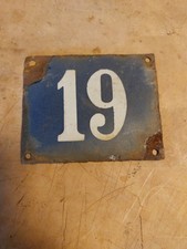 Plaque émaillée de rue