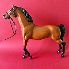 Cheval marron pour figurine Big Jim vintage Mattel 70s