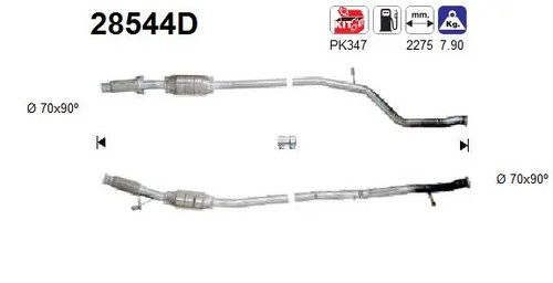 Catalyseur 28544d 1705ep - catalyseur,